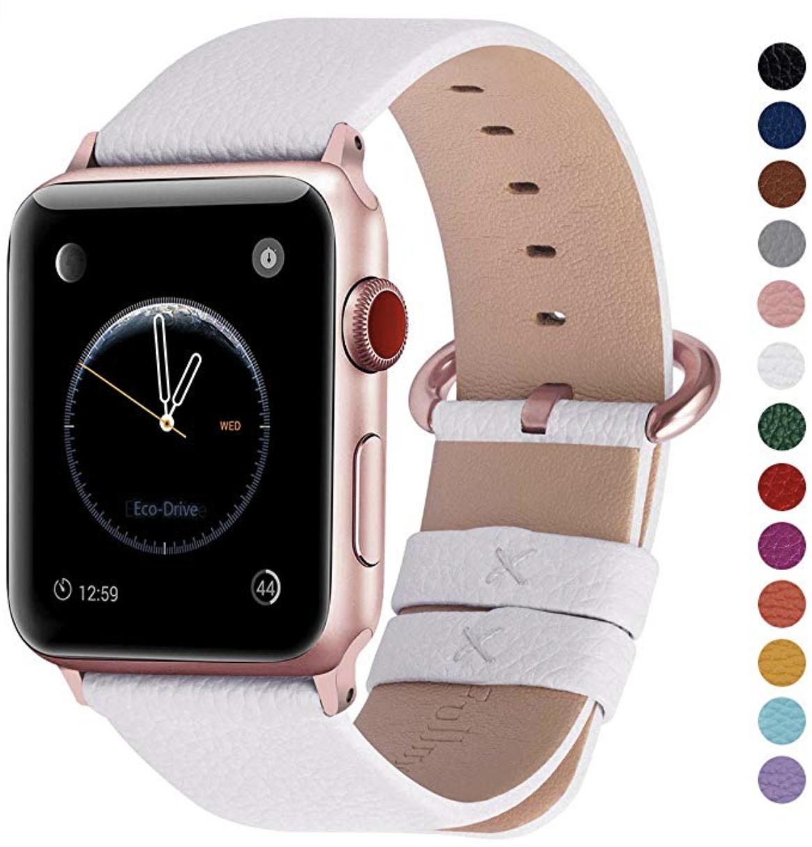 Fullmosa leather Apple Watch band
