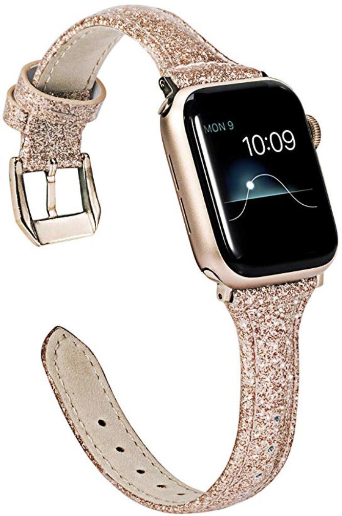 Wearlizer Thin Glitter Apple Watch band