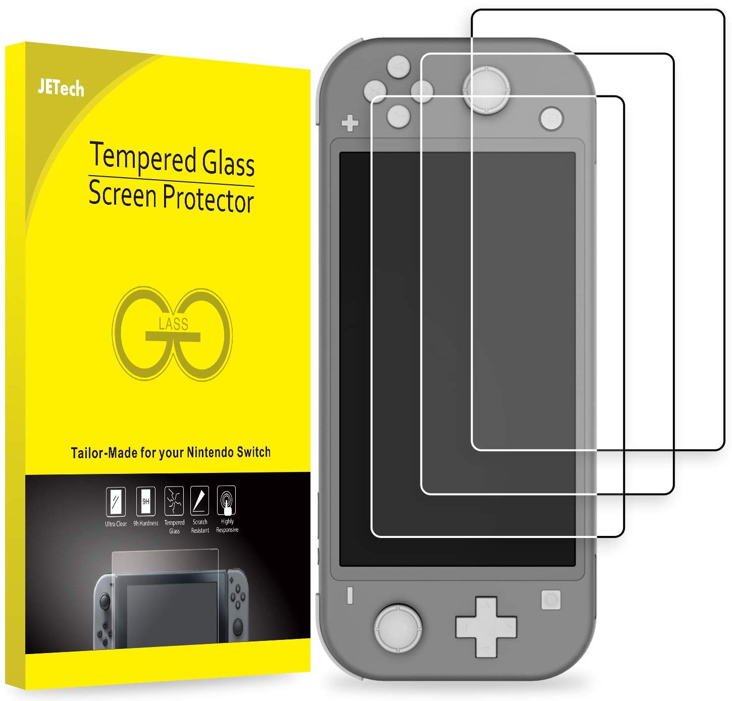 Jetech Screen Protector Tempered Glass Switch Lite