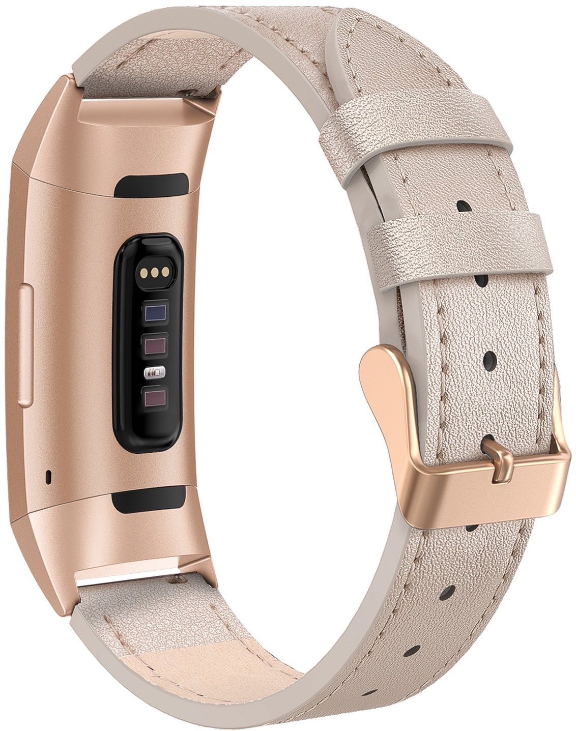 Swees Leather Fitbit Charge 3 4 Band Original Render
