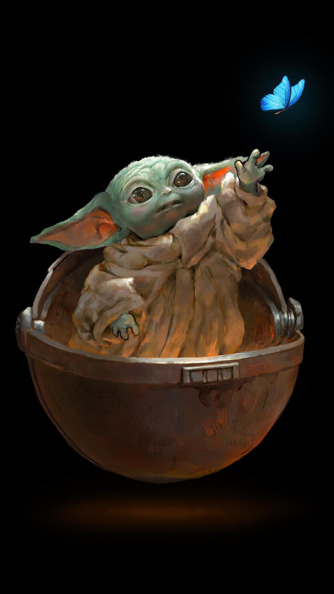 Baby Yoda Painting Reddit Indirion
