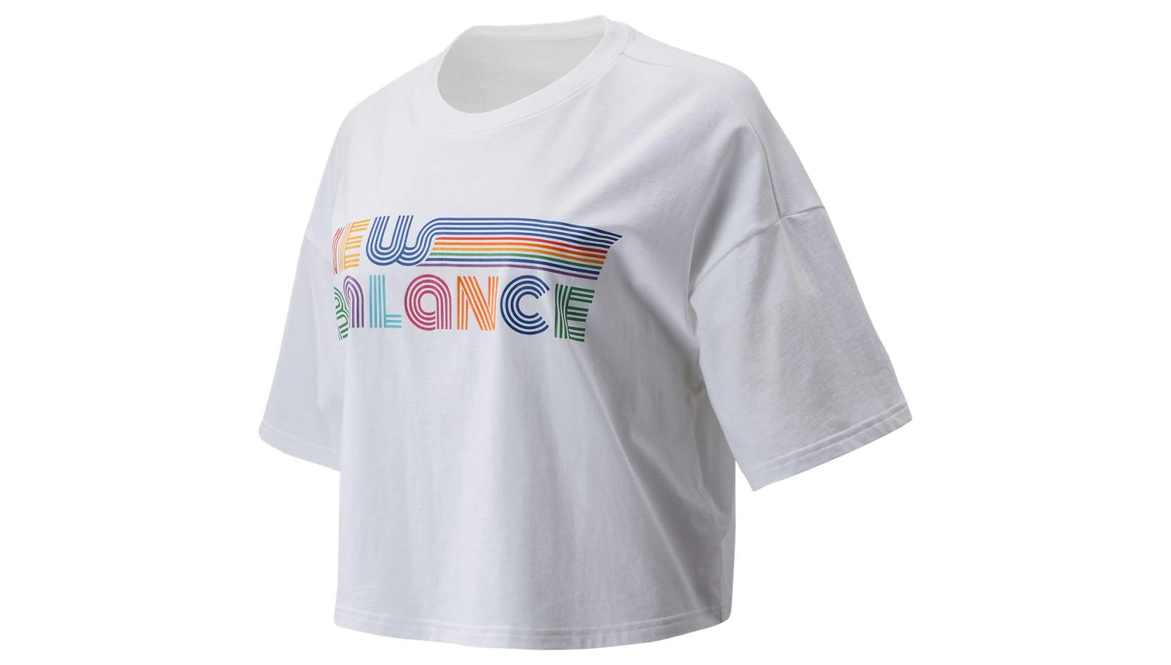 New Balance Nb Pride Graphic Tee White