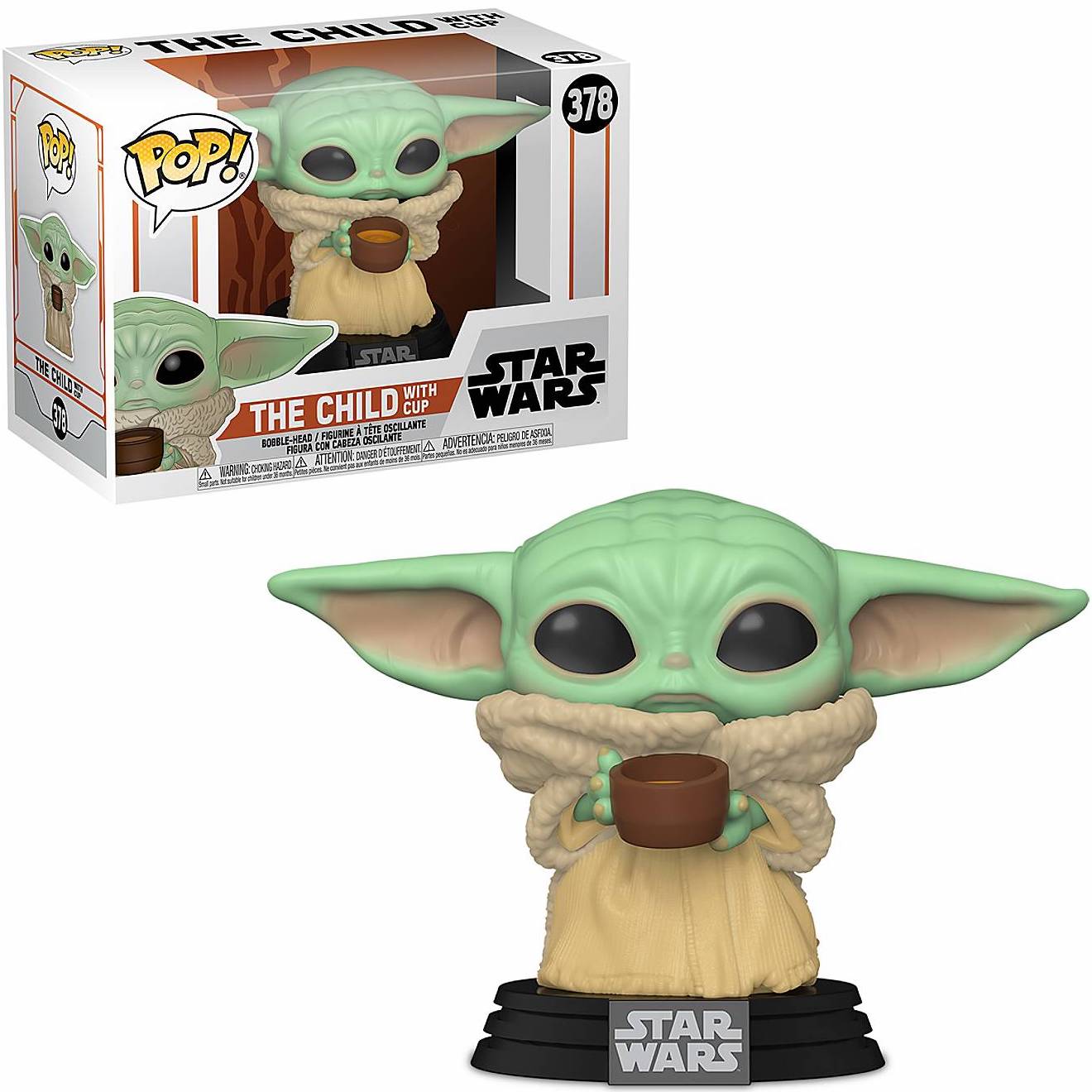 Star Wars: The Mandalorian The Child with Frog Pop! Vinyl Figure