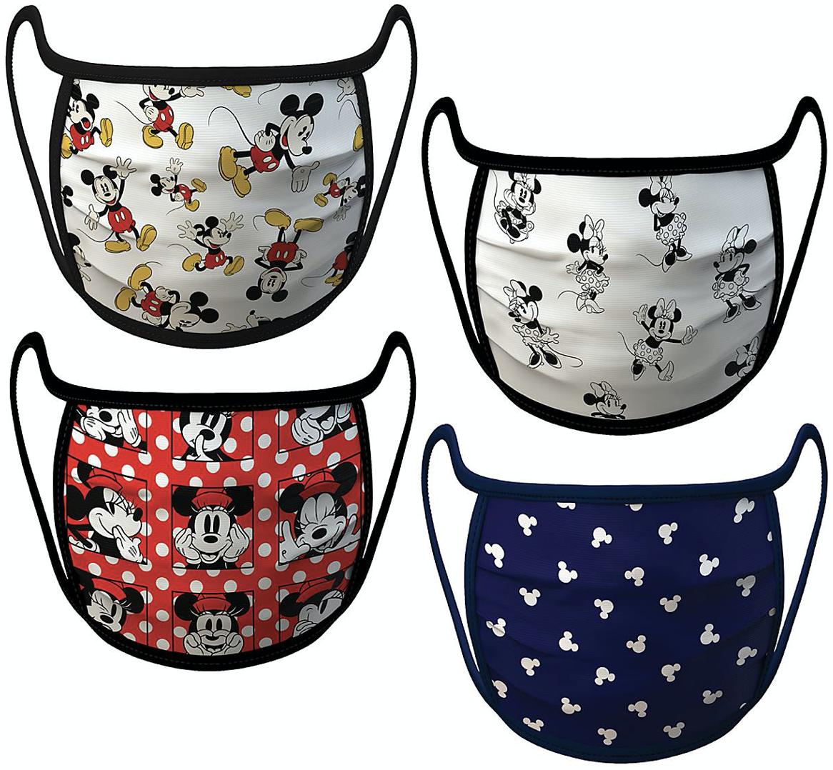 Disney Mickey and Minnie Mouse Cloth Face Masks