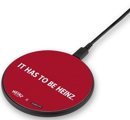 Heinz Wireless Charger Red 20casetify
