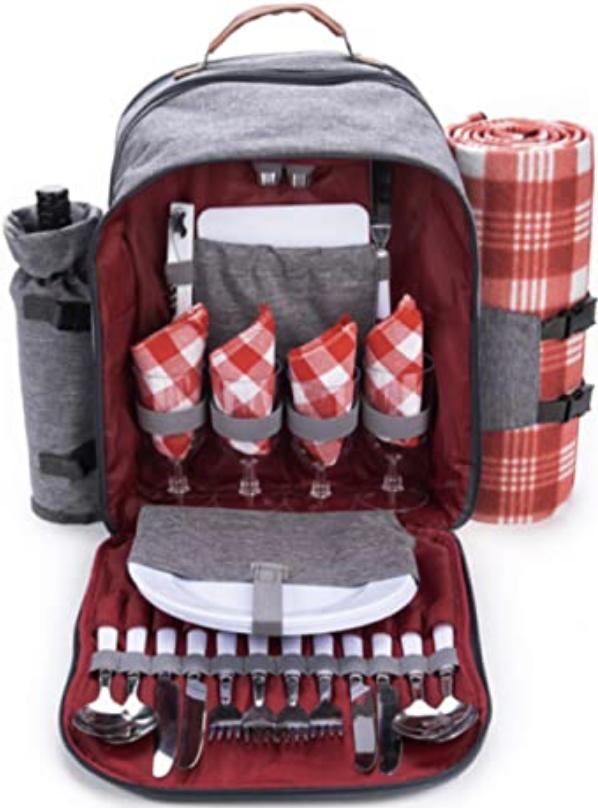 Lazybare Picnic Backpack Cooler Bag 