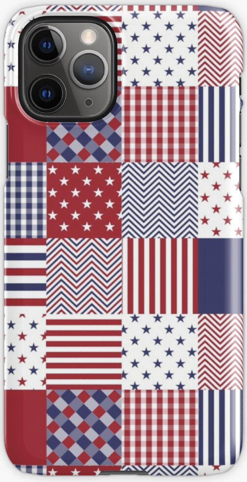 USA American Patchwork iPhone case