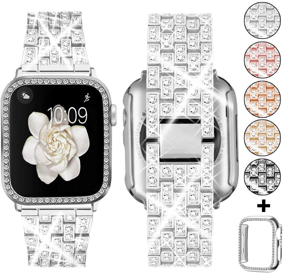Supoix Diamond Bling Apple Watch Band