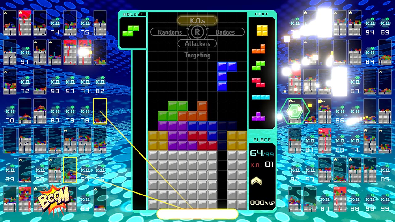 Tetris 99 Switch Screenshot