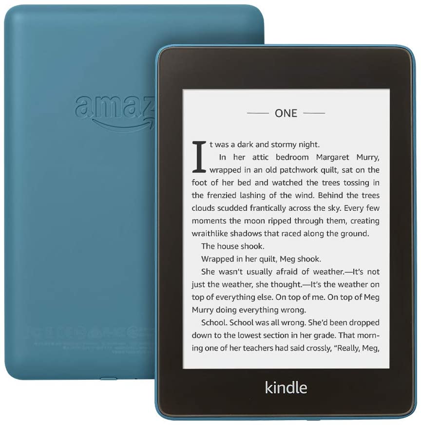 Kindle Paperwhite in Blue