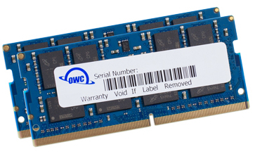 OWC 64GB RAM two sticks