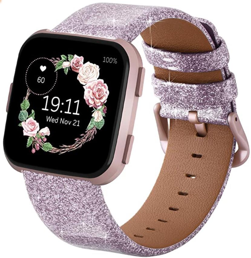 fitbit watch rose gold