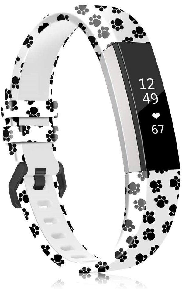kingfashion Fitbit Alta Straps Silicone Replacement Band for Fitbit Alta HR/Ace and Alta Band with Metal Clasp
