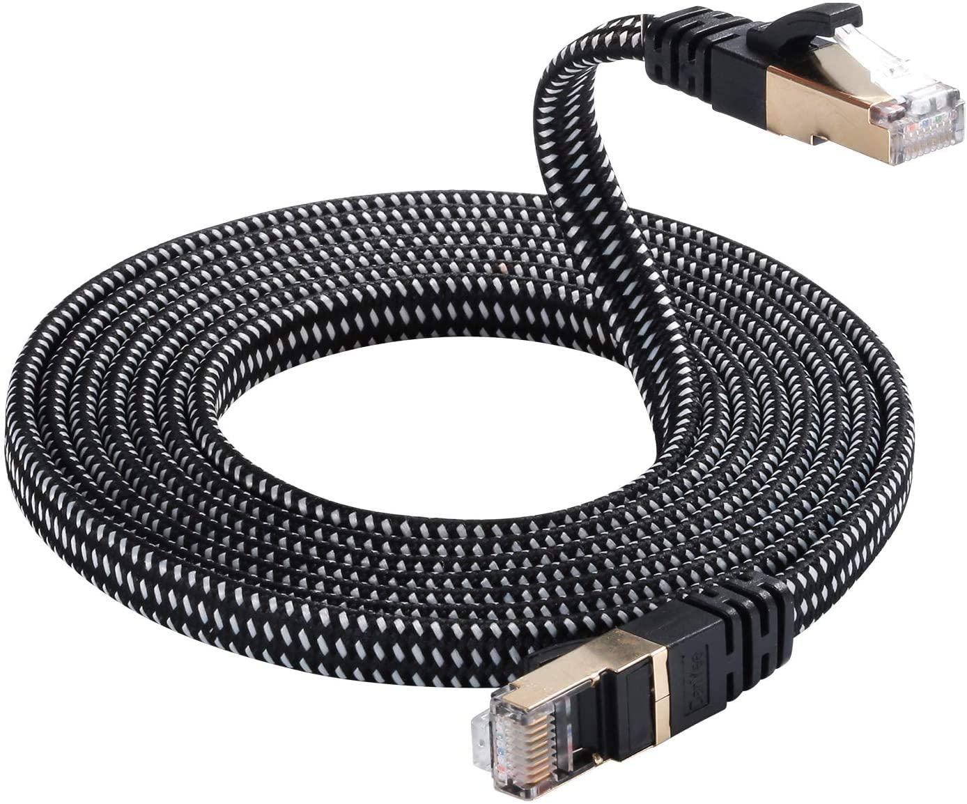 DanYee Nylon Braided Cat7 Ethernet Cable