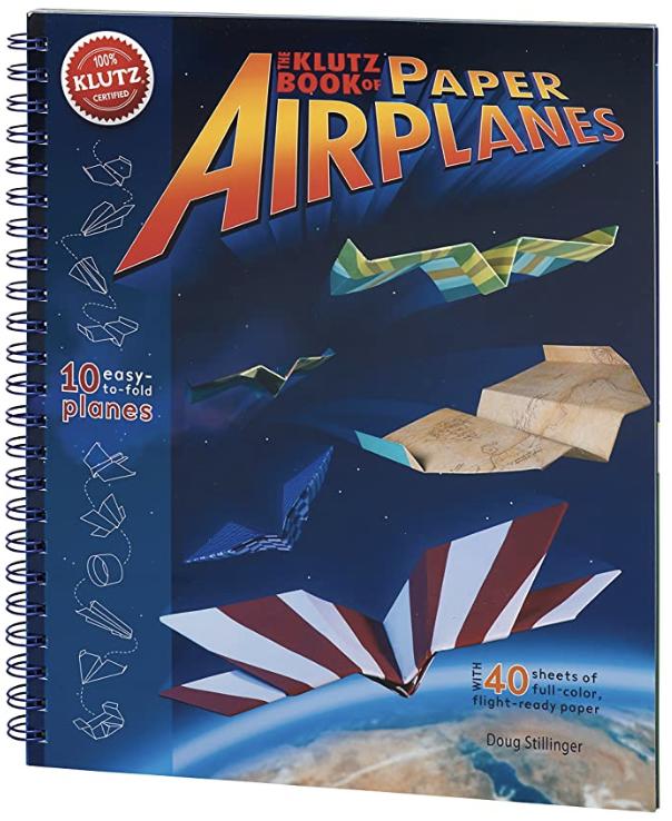 Klutz Book Of Paper Airplanes Craft Kit Render Cropped
