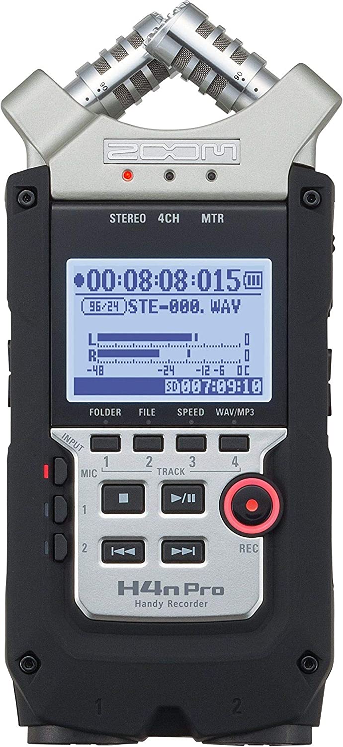 Zoom H4n Pro 4 Track Portable Recorder