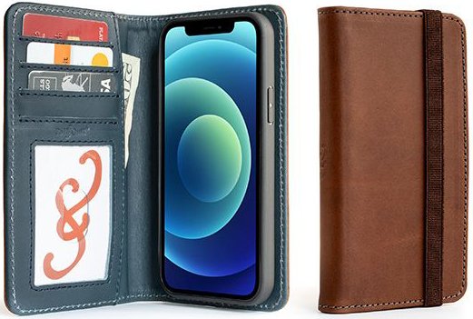 Best Iphone 12 Leather Wallet Case Bella Fino