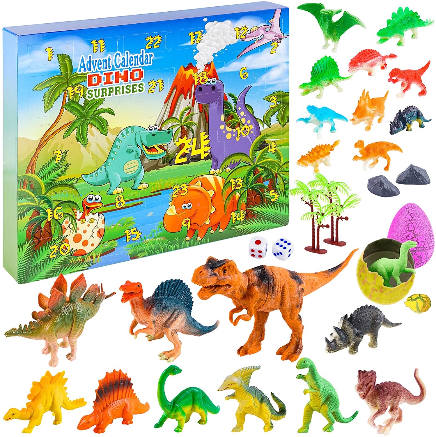Dinosaur Toys Advent Calendar