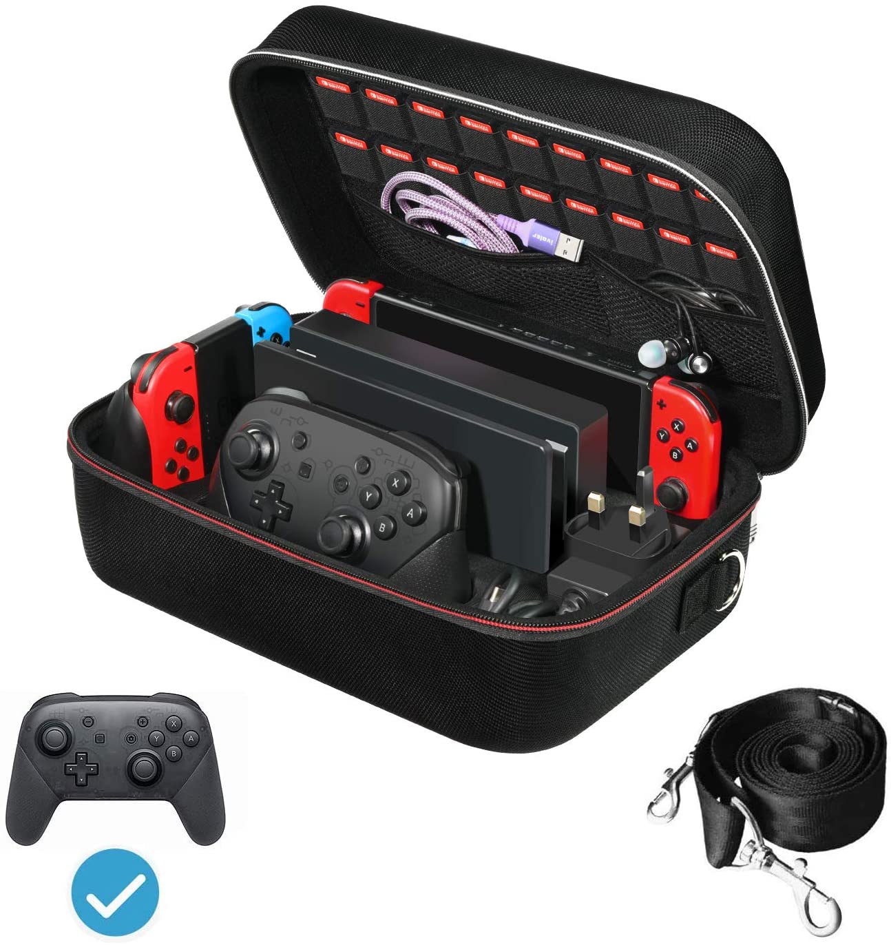 iVoler Carrying Storage Case For Nintendo Switch