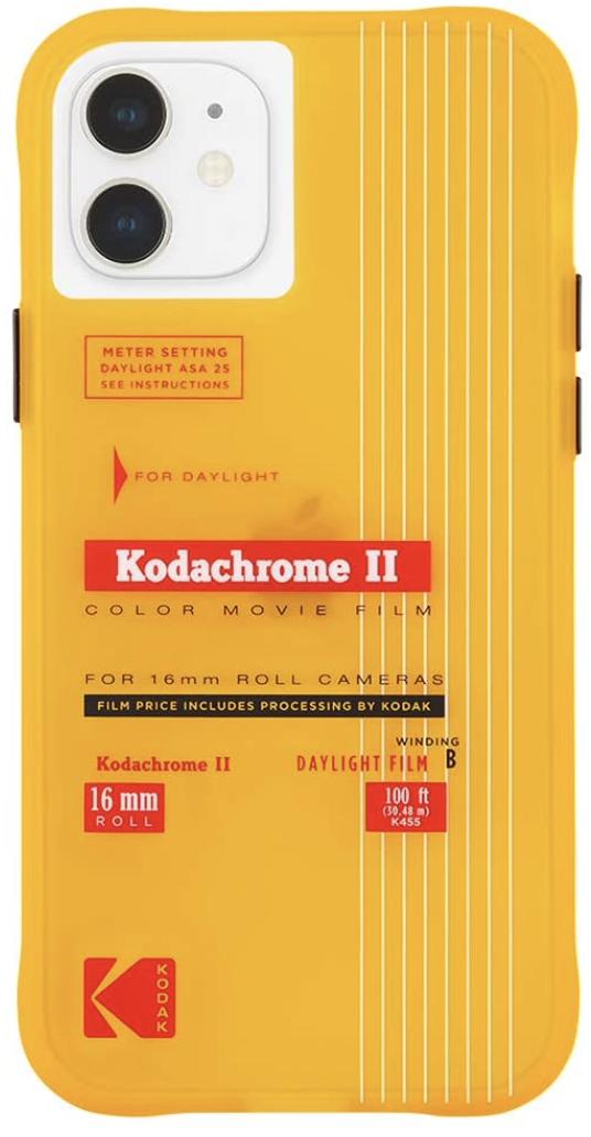 Kodak Vintage Yellow Case Mate Iphone 12 Mini Case Render Cropped