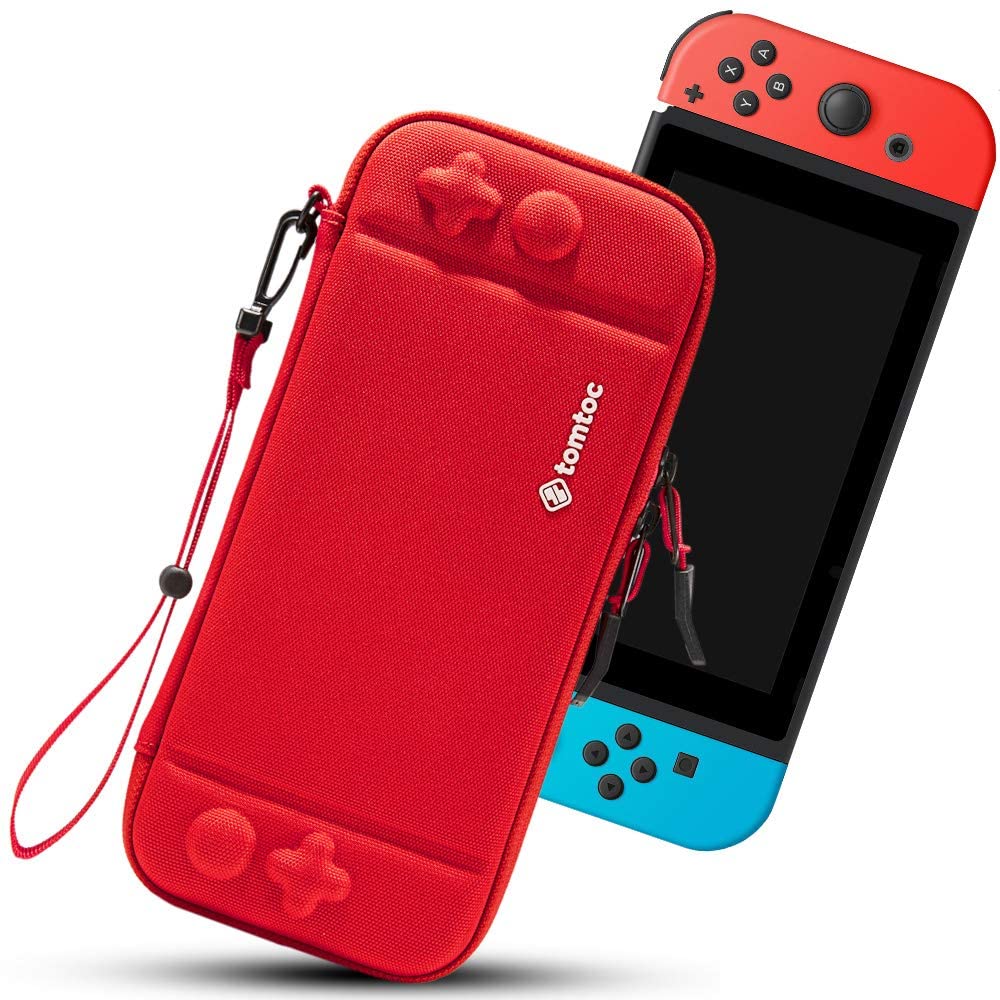 Tomtoc Nintendo Switch Case Red