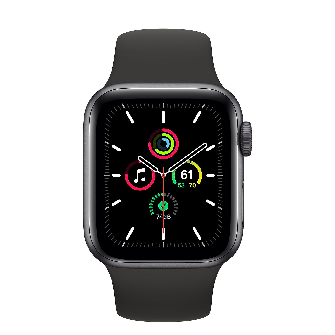 Apple Watch Se Space Gray Front