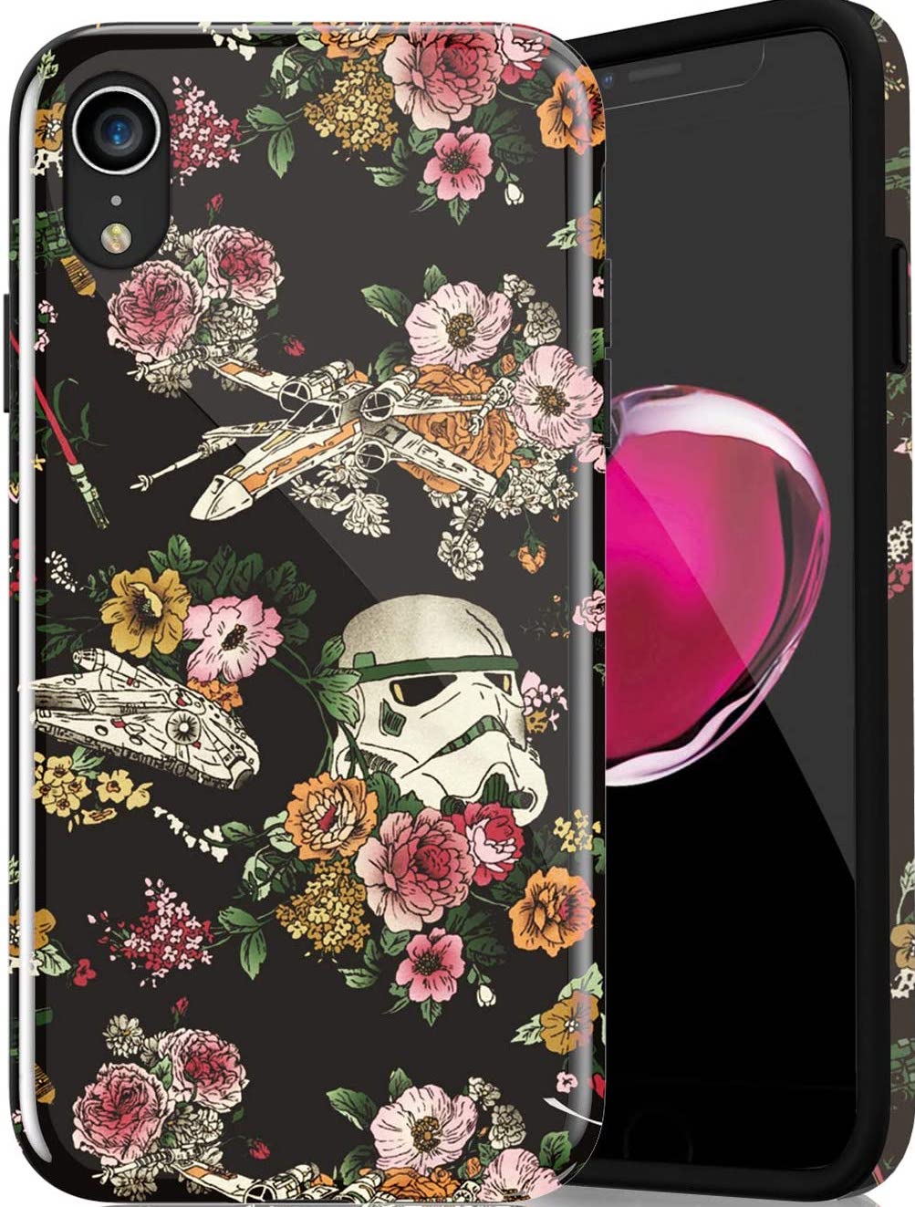 Floral Star Wars Case Render Cropped