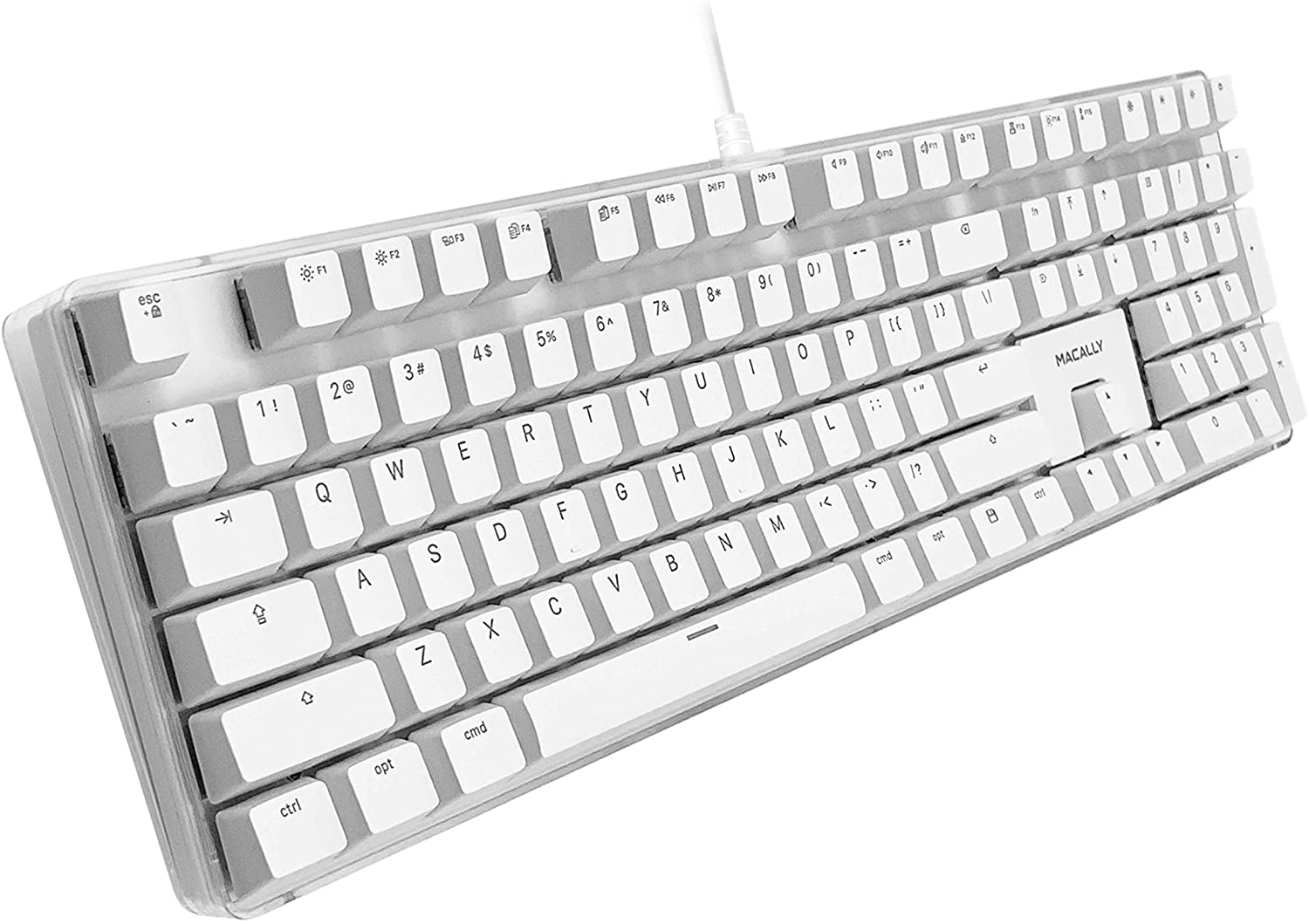 Macally mechanical backlit keyboard Mac