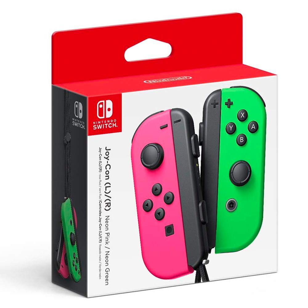 Nintendo Switch Joy Con Purple Green
