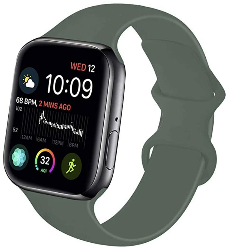 Nukelolo Sport Band Apple Watch Green Render Cropped