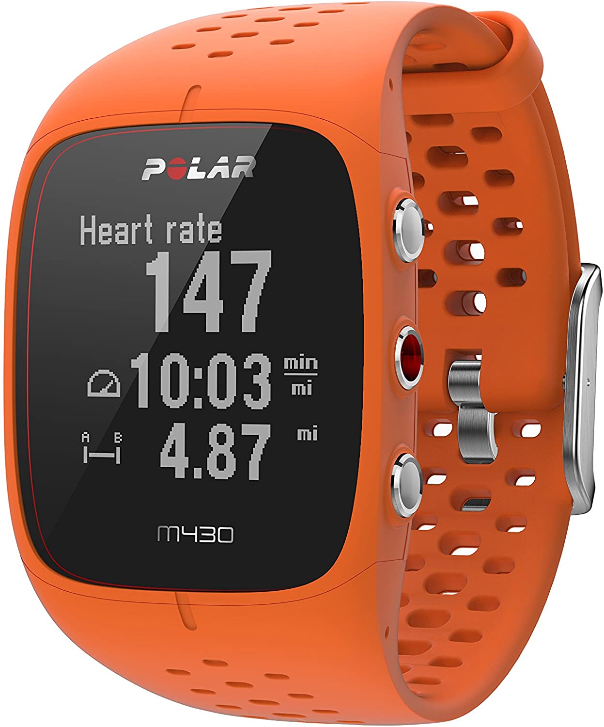 Polar M430 Gps Running Watch Orange