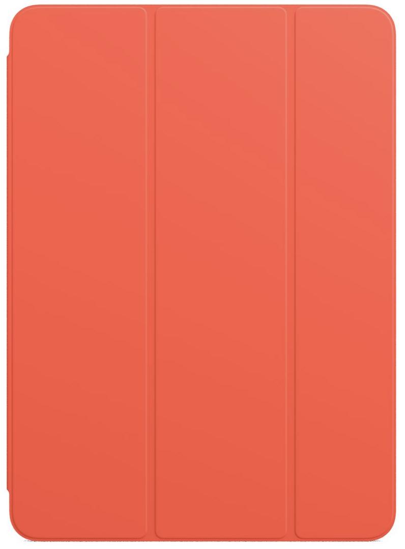 Apple Smart Folio Ipad Pro 2021 Electric Orange Render Cropped