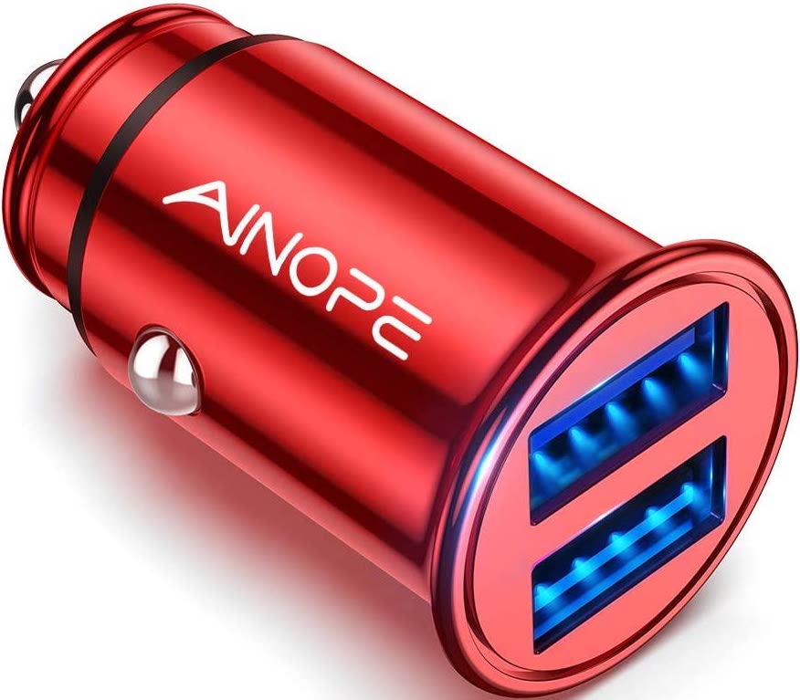 Ainopa Red Car Charger Render Cropped