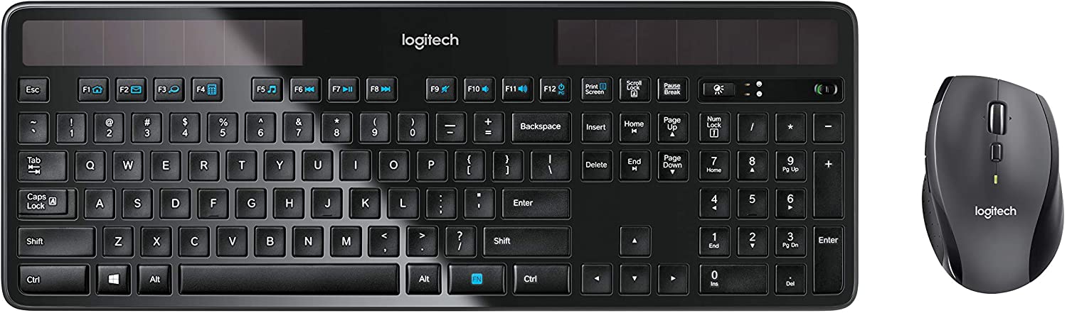 Logitech Mk750 Wireless Solar Keyboard