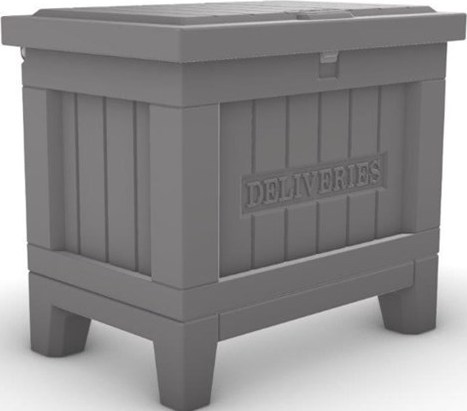 Yale Smart Delivery Box in Gray