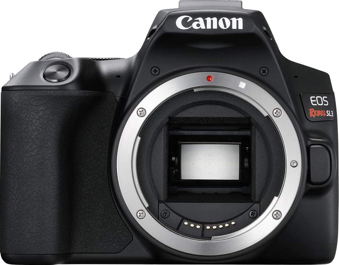 Canon Slr3 Black Render Cropped
