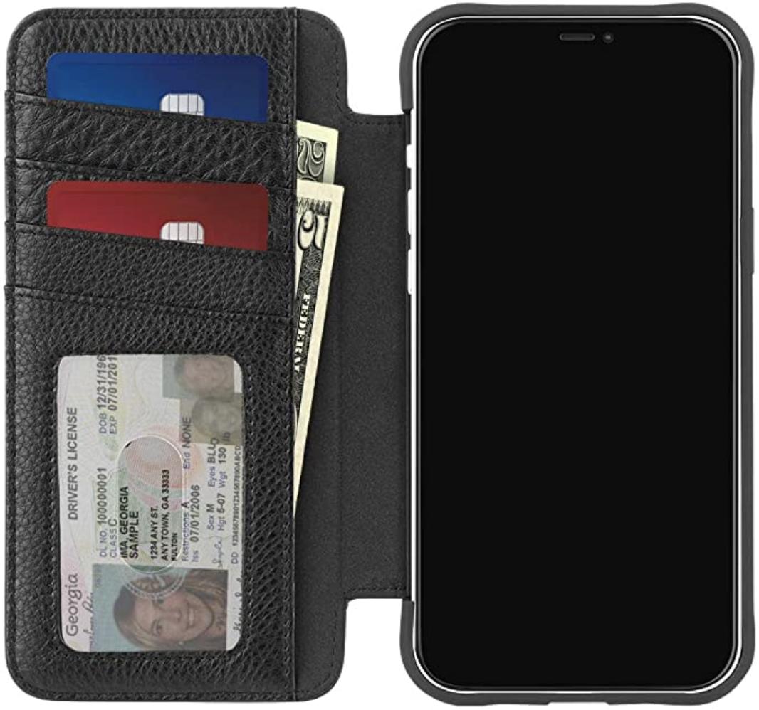 Case-Mate Wallet Folio Magsafe Case for iPhone 13 Render Cropped