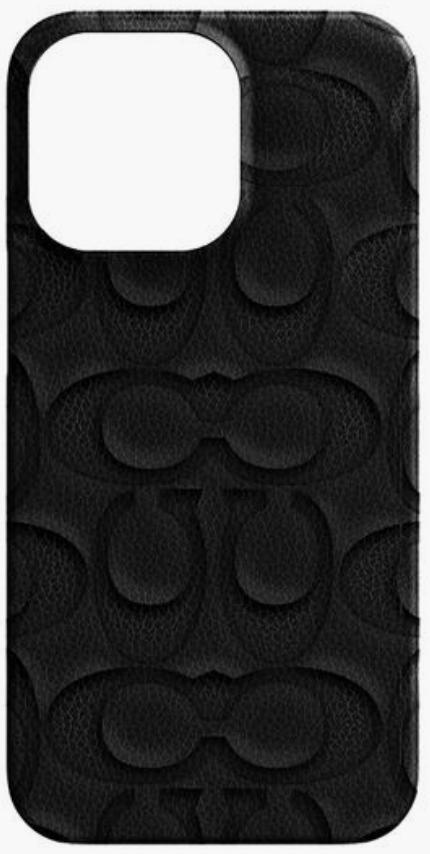 Coach Leather Slim Wrap Case For Iphone 13 Pro Render Cropped