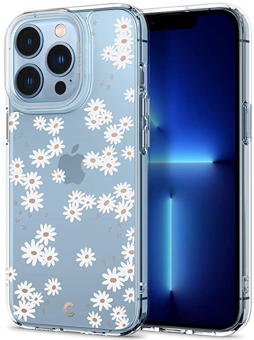 Cyrill Cecile Iphone 13 Pro Case White Daisy Render Cropped