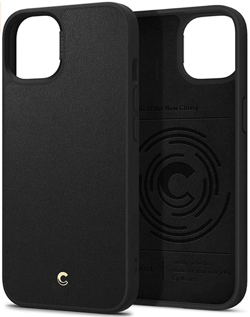 Cyrill Brick Leather Iphone 13 Black Render Cropped