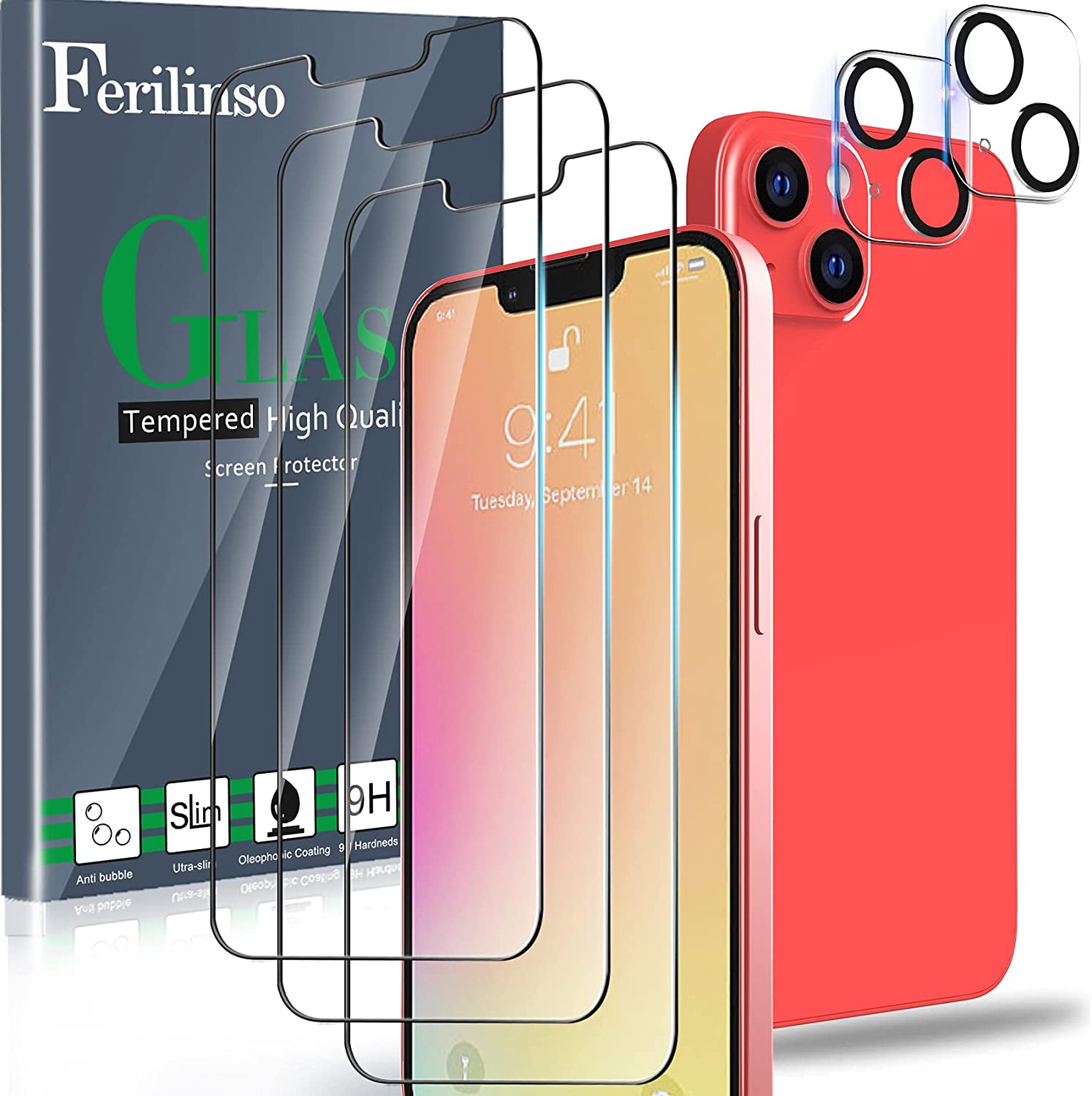 Ferilinso Iphone 13 Mini Screen Protector