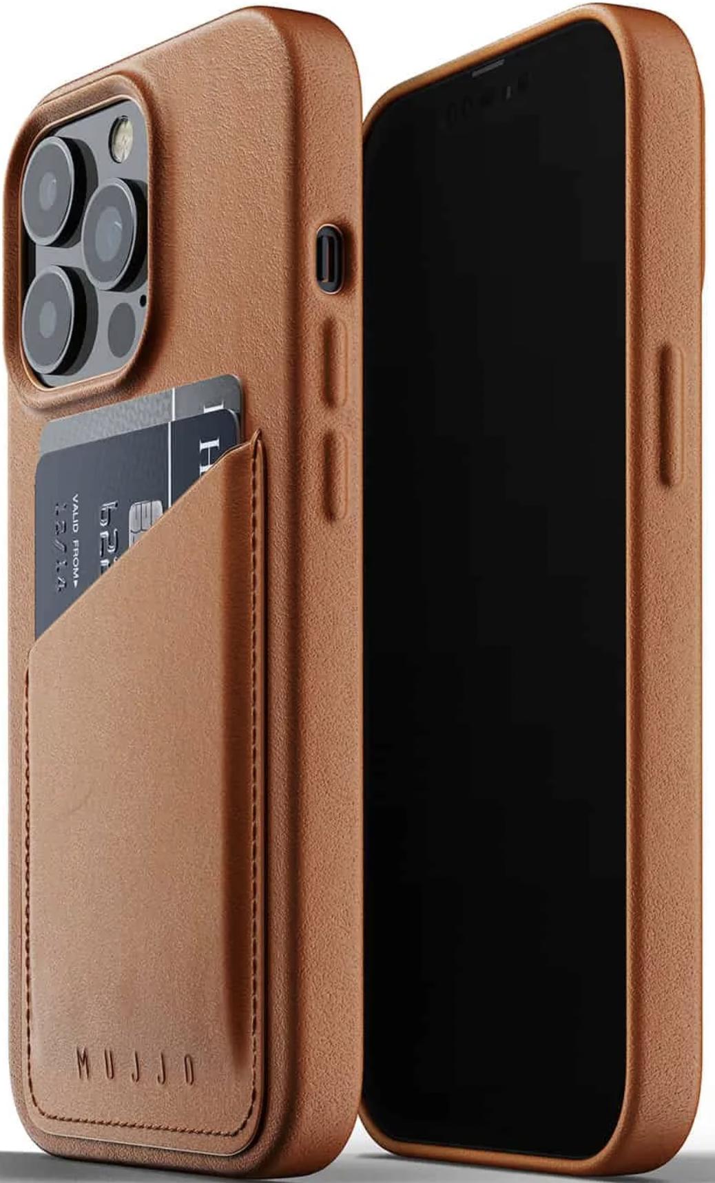 Mujjo Leather Wallet Case Iphone 13 Pro