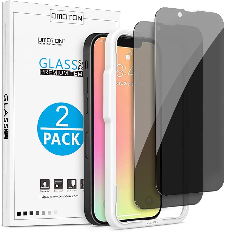 Omoton Iphone 13 Mini Privacy Screen Protector