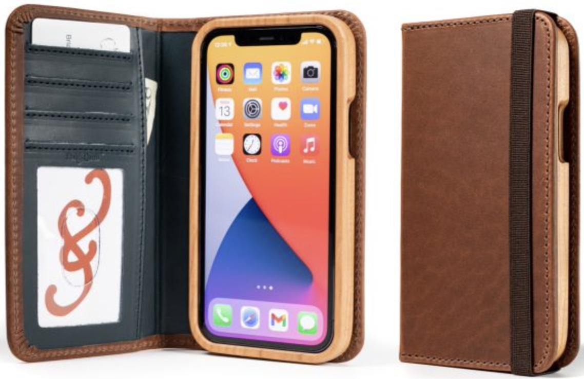 Pad And Quill Leathersafe Luxury Books For Iphone 13 Pro Render Cropped