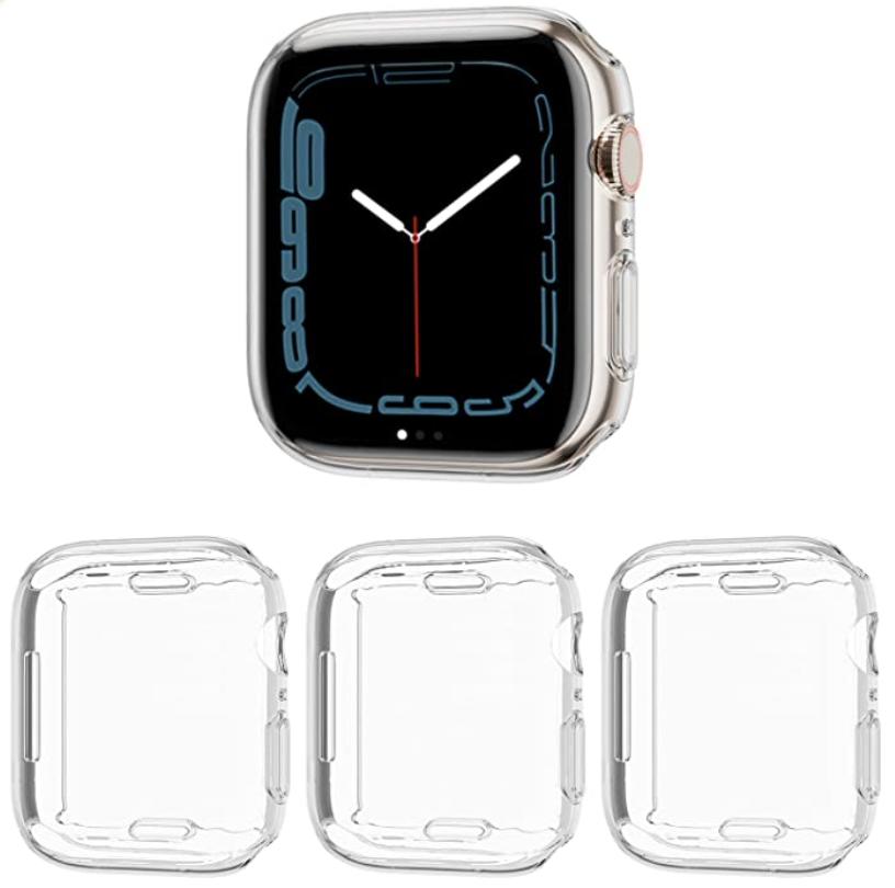 Cuteey Apple Watch Series 7 Screen Protector Case Render Cropped