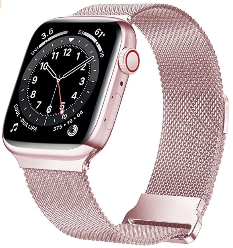 Juqbanke Magnetic Band Apple Watch Milanese Style Render Cropped