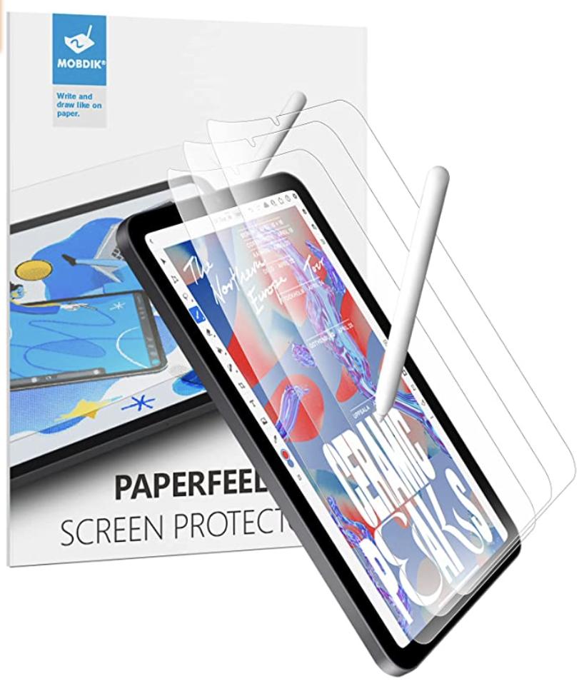 Manlian 2-Pack Screen Protector Compatible with Apple iPad mini 6 5G 2021 8.3 inch Premium Tempered Glass Film.