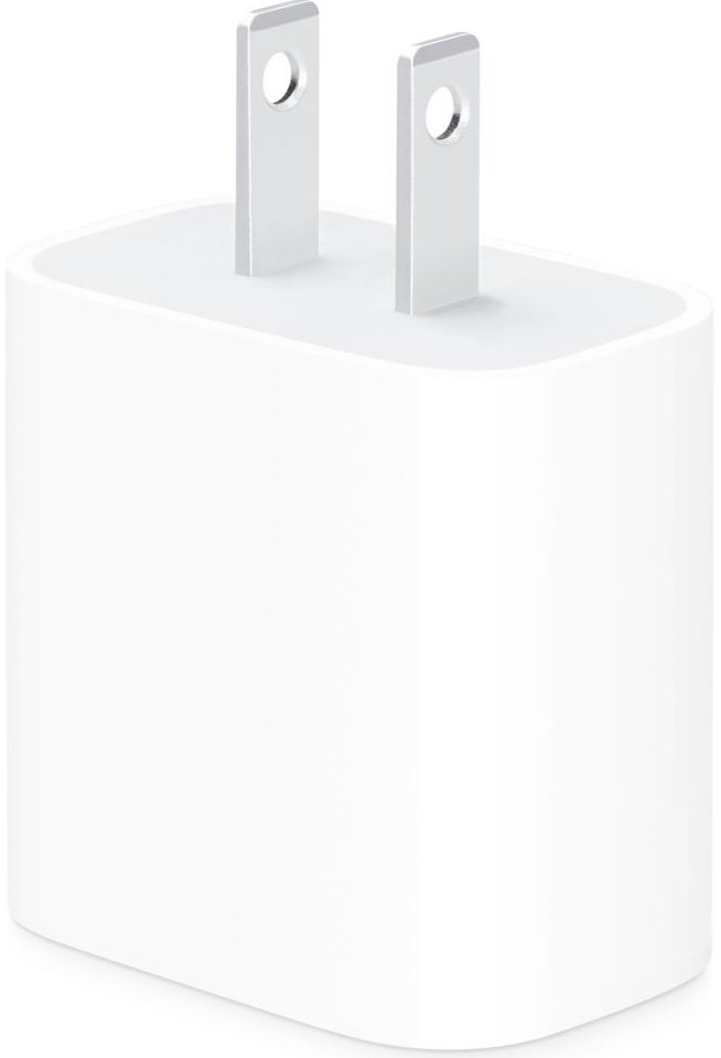 Apple 20w Wall Charger Render Cropped