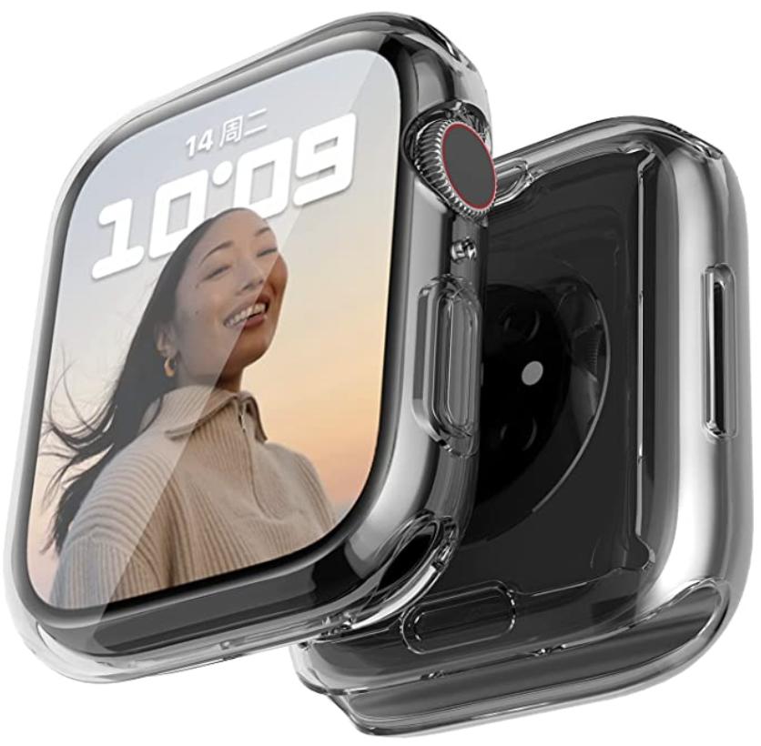Beuxece Apple Watch Series 7 Screen Protector Case Render Cropped