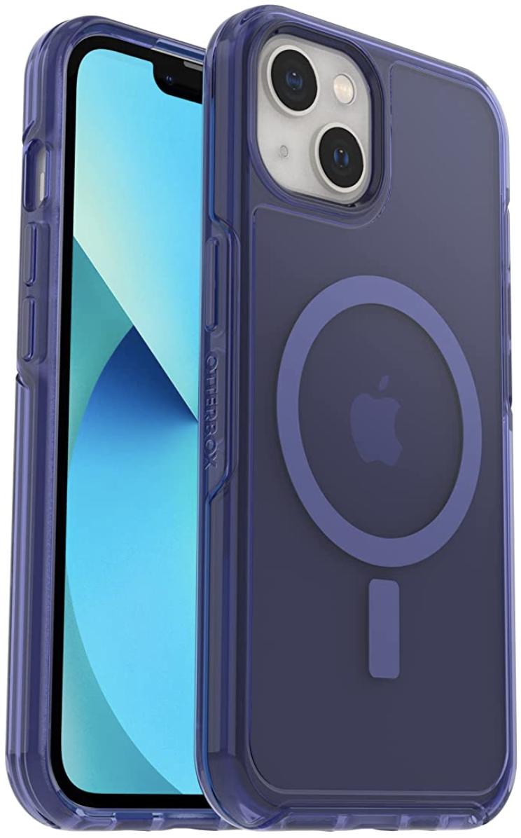 Otterbox Symmetry Series Plus Clear Antimicrobial Case With Magsafe For Iphone 13 Render Cropped